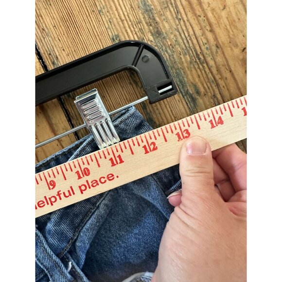 Dazy Women’s Wide Leg High Waisted Blue Denim Jeans Size S‎ Cotton Blend Casual - Picture 6 of 7